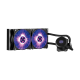 Chłodzenie wodne CPU Cooler Master MLW-D24M-A20PC-R1 (2 wentylatory x 120 mm RGB)