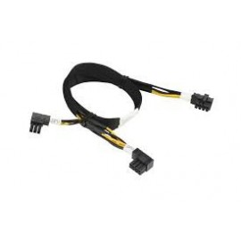 Kabel CPU 8pin prostokątna wtyczka na 8pin + 6pin prostokątna wtyczka PCIe 57cm CBL-PWEX-0790