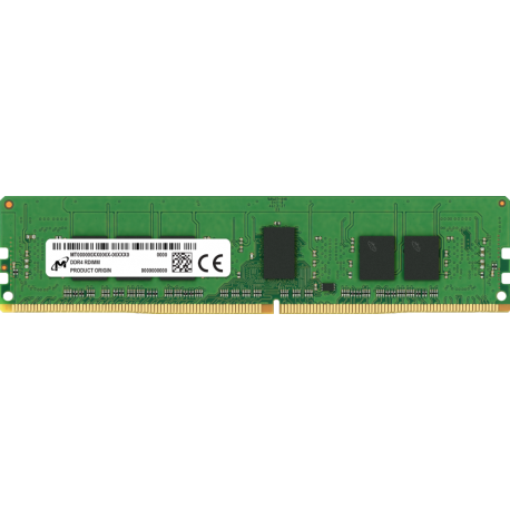 Pamięć Serwerowa Micron 32GB ECC RDIMM STD DDR4-3200 CL22 Pamięć Serwerowa Micron 32GB ECC RDIMM STD DDR4-3200 CL22