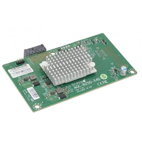 Dwuportowa karta sieciowa Mezzaine Mellanox 25GbE AOC-B25G-X4D-O Dwuportowa karta sieciowa Mezzaine Mellanox 25GbE AOC-B25G-X4D-O