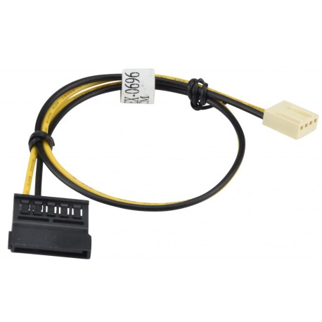 Kabel 4pin na 15pin zasilanie SATA 30cm Supermicro CBL-PWEX-0696