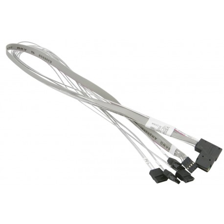 Kabel MiniSAS na 4 SATA 55cm Supermicro CBL-SAST-0880