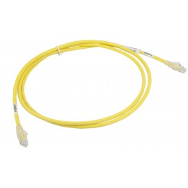 Kabel 10G RJ45 kat6 żółty1.8m Supermicro CBL-C6-YL6FT-W
