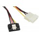 Kabel 4 pin na 15 pin SATA power z zatrzaskiem 15cm Supermicro CBL-0322L