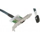 Kabel MiniSAS 1 portowy o pełnej wysokości 85cm Supermicro CBL-0351L