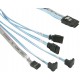 IPASS TO 4 SATA RA 64/54/44/34CM W/64CM SB, RA. 26AWG