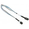 Kabel MiniSAS na MiniSAS HD 50cm Supermicro CBL-SAST-0508-02