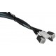 Kabel Supermicro SAS x8(LE) to 2x MiniSAS HD 70cm CBL-SAST-0826