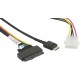 Kabel Supermicro OCuLinka na PCIE U.2 z zasilaniem CBL-SAST-1101