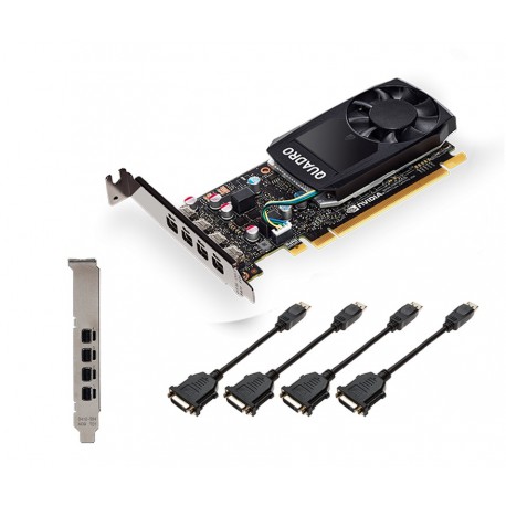 PNY NVIDIA Quadro P1000 4GB DVI