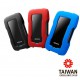 Dysk zewnętrzny HDD ADATA Durable Lite HD330 4TB USB 3.1 czarny