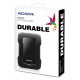 Dysk zewnętrzny ADATA Durable Lite HD330 1TB USB 3.1 czarny