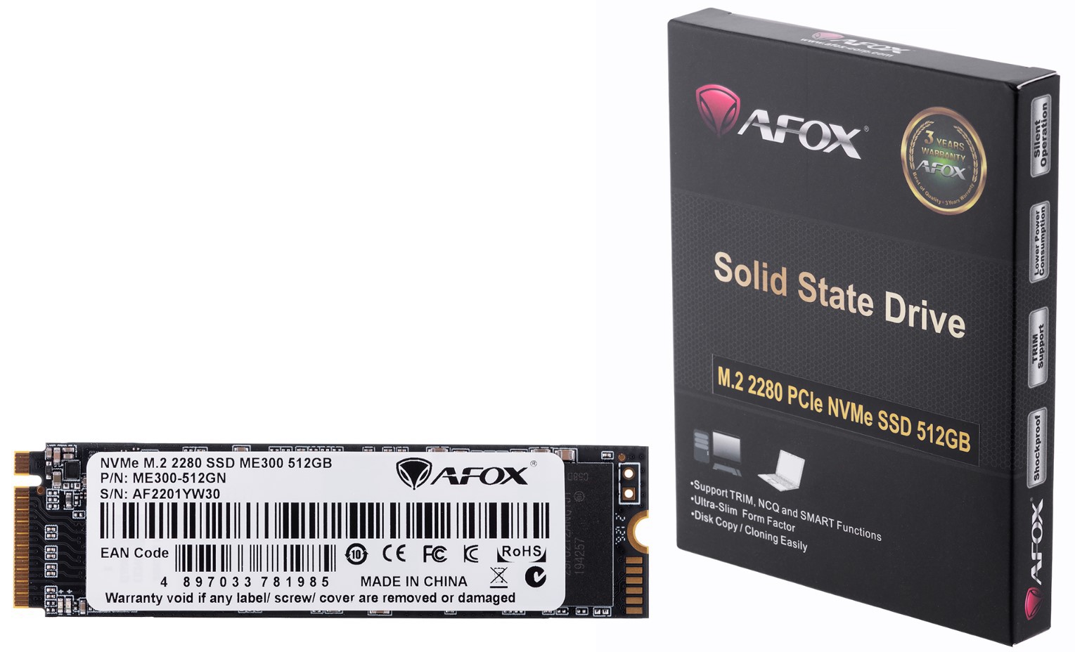 Dysk SSD AFOX 512GB...