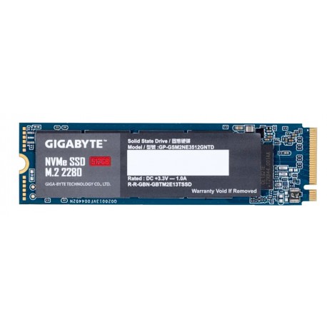Dysk SSD Gigabyte 512GB M.2 NVMe PCIe