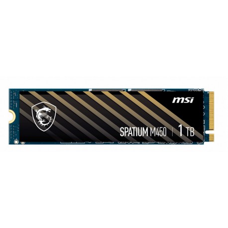 Dysk SSD MSI Spatium M450 1TB M.2 NVMe PCIe