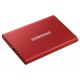 Dysk Zewnętrzny SSD Samsung T7 500GB USB 3.2 Gen 2 Czerwony