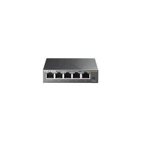 TP-LINK Switch TL-SG105E 5xGBit Managed Metallg.