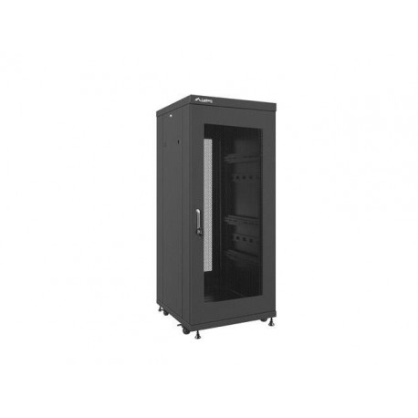 Szafa RACK stojąca 19 cali 27U 600x600 drzwi perforowane LANBERG FF02-6627M-23B Szafa RACK stojąca 19 cali 27U 600x600 drzwi perforowane LANBERG FF02-6627M-23B