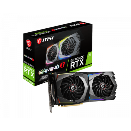 MSI VGA 8GB RTX2070 SUPER GAMING X 3xDP/HDMI