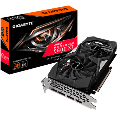Gigabyte Radeon™ RX 5600 XT WINDFORCE OC 6G