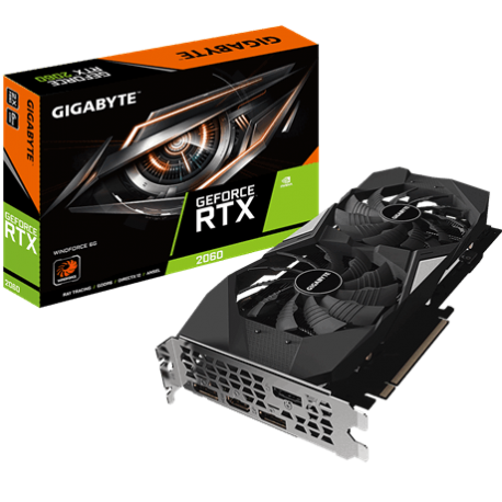Gigabyte GeForce RTX™ 2060 WINDFORCE 6G 1.0