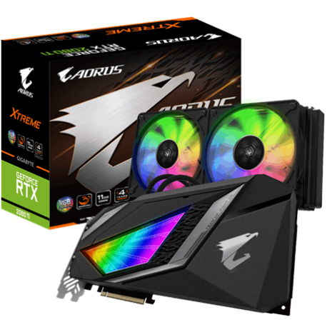 Gigabyte AORUS GeForce RTX™ 2080 Ti XTREME WATERFORCE 11G