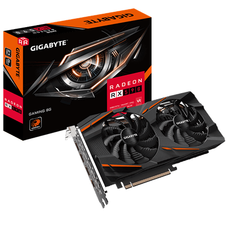 GIGA VGA AMD 8GB RX590...