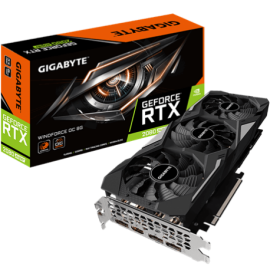 GIGA VGA 8GB RTX2080 SUPER WF3 OC 3xDP/HDMI