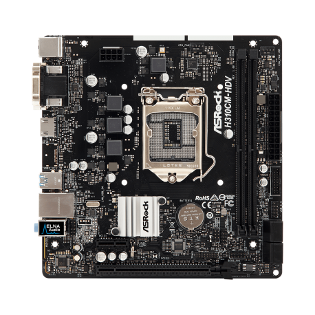 Asrock H310CM-HDV (LGA 1151 2x DDR4 DIMM Micro ATX) Asrock H310CM-HDV (LGA 1151 2x DDR4 DIMM Micro ATX)