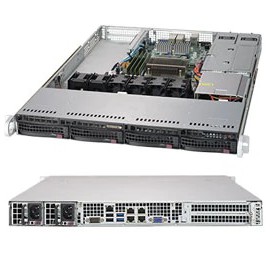 1U WIO X11SSW-4TF, 815TQC-R504WB2,HF,RoHS