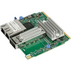 Supermicro AOC-MHIBF-M1Q2GM - 1xQSFP 56 Gb/s 2xRJ-45 1 Gb/s SIOM 1U